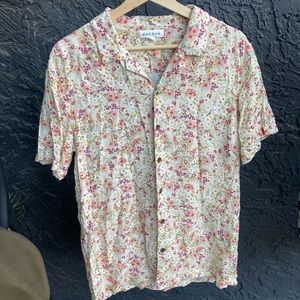 Pacsun Floral Button Down